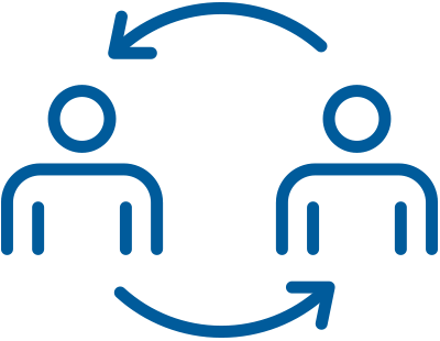 Icon Arbeitgeber / Arbeitnehmer
